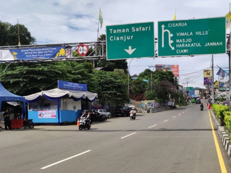 Malam Tahun Baru 2026, CFN Berlaku di Jalur Puncak Bogor Mulai Jam 6 Sore