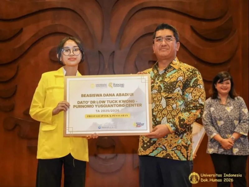 159 Mahasiswa UI Terima Beasiswa Dana Abadi Rp1,4 Miliar