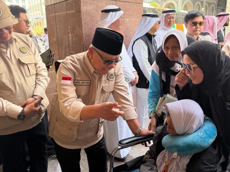 Tiga Kloter Awal Jemaah Haji Mendarat di Madinah, Layanan Makkah Route Berjalan Lancar