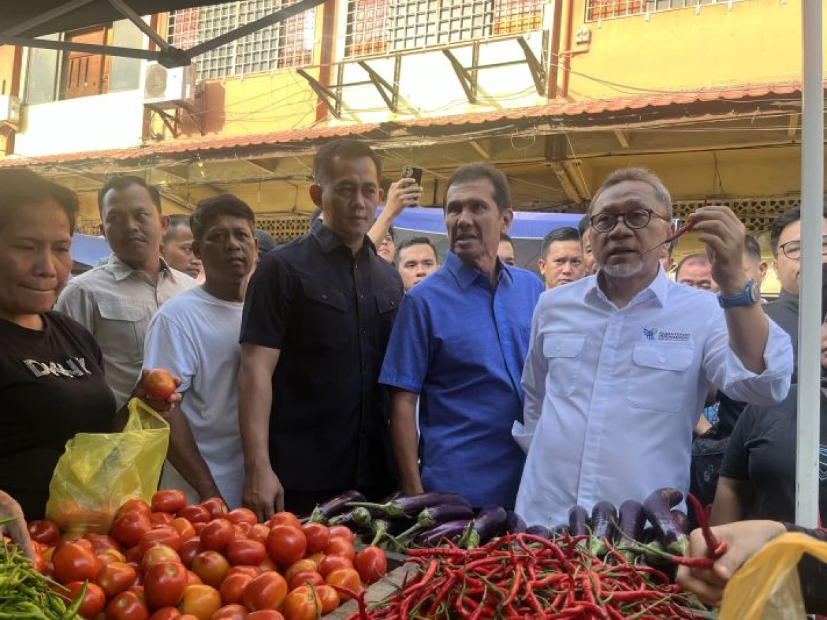 Mendag Pastikan Pasokan Bahan Pokok Cukup hingga Nataru 2024