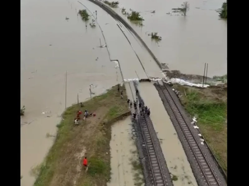 Jalur Rel KM 32 Karangjati–Gubug Lumpuh, KAI Terapkan Rekayasa Perjalanan Memutar