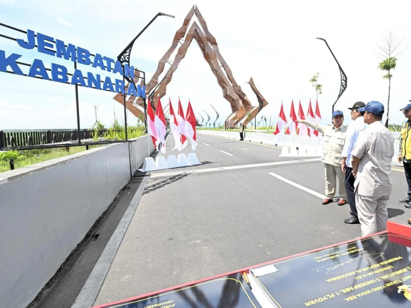 Prabowo Resmikan Jembatan Kabanaran di Bantul, Simpul Baru Wisata dan Ekonomi di Selatan Jawa