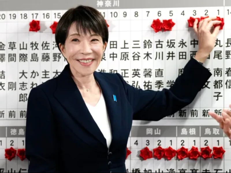 Saham Jepang Meroket usai Sanae Takaichi Raih Kemenangan Bersejarah dalam Pemilu Dadakan