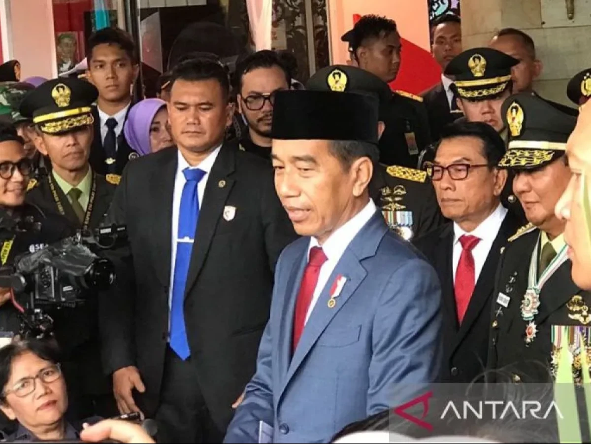 Presiden Jokowi Bantah Pemberian Jenderal HOR ke Prabowo Transaksi Politik