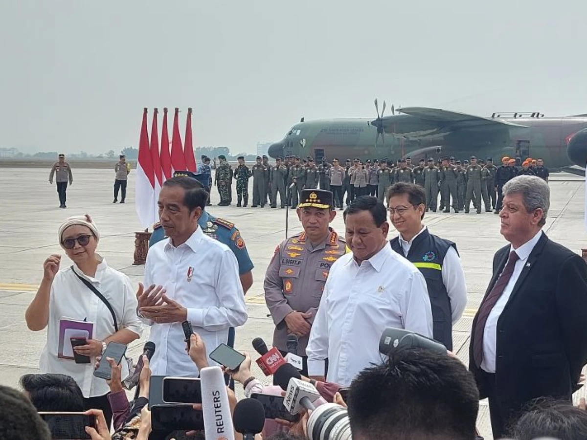 51,5 Ton Bantuan untuk Warga Palestina di Gaza Diberangkatkan, Jokowi Pimpin Pelepasan
