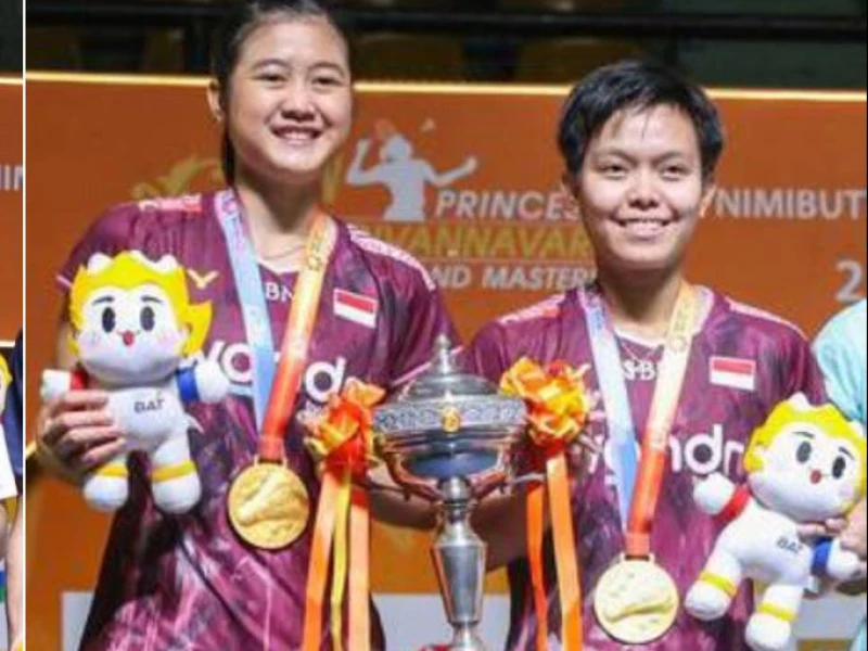 Ganda Indonesia Sapu Bersih Final, Leo/Bagas dan Tiwi/Fadia Juara Thailand Masters 2026