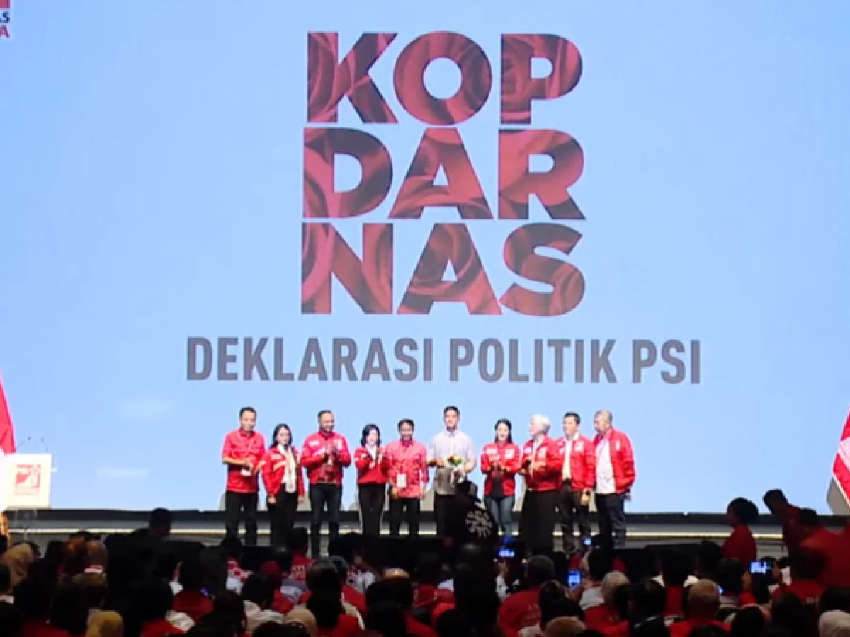 Sah! Kaesang Pangarep Jabat Ketua Umum PSI