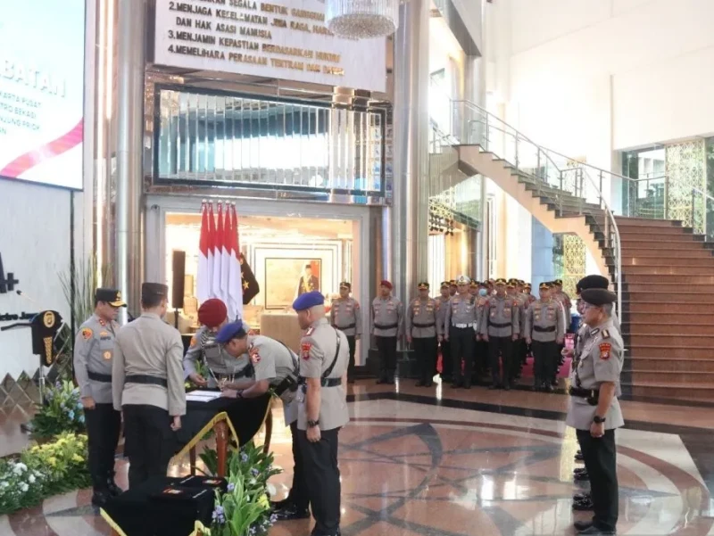 2 Pejabat Utama dan 6 Kapolres Polda Metro Jaya Berganti, Berikut Daftarnya