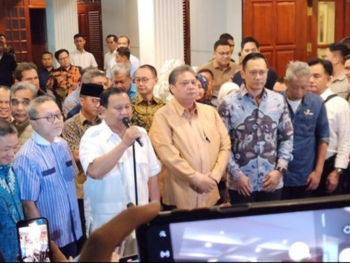 Prabowo Umumkan Gibran Jadi Cawapres 2024