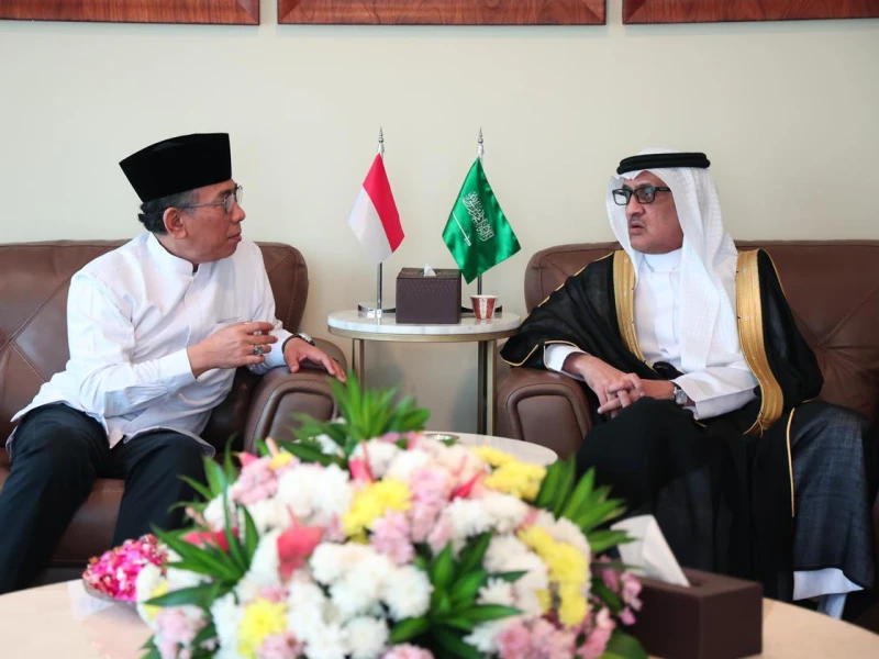 Ketum PBNU Temui Dubes Saudi, Dorong Diplomasi Hentikan Konflik Timur Tengah
