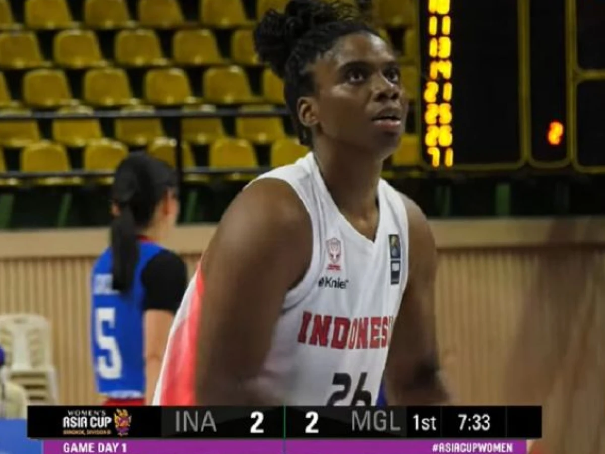 Indonesia Taklukan Mongolia di Laga Pertama Piala ASIA FIBA Putri