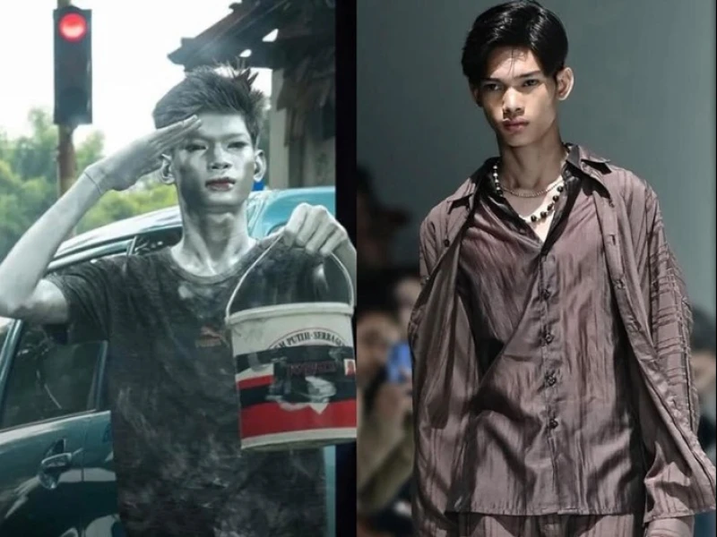 Kisah Inspiratif Mike Octavian: Si Manusia Silver yang Kini Jadi Model Profesional Brand Ternama