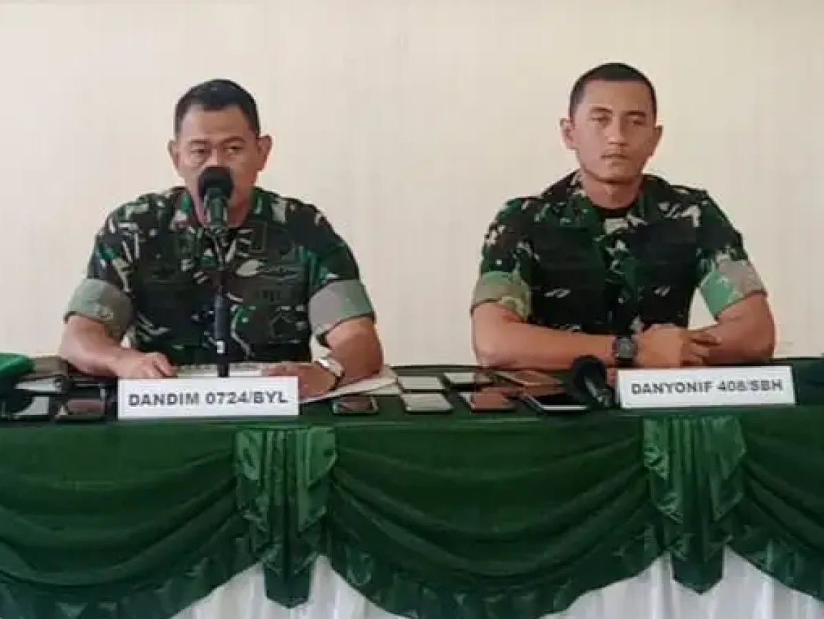 Tak Ada Korban Jiwa, Kodim 0724/Boyolali Ungkap Kondisi Terkini Relawan Ganjar yang Dianiaya TNI