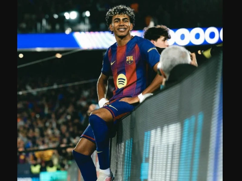 Lamine Yamal Kobarkan Semangat Comeback Barcelona di Liga Champions