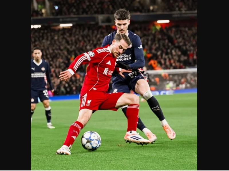 Liga Champions: Liverpool Dibantai PSV 1–4 dalam Matchday Kelima yang Penuh Kejutan