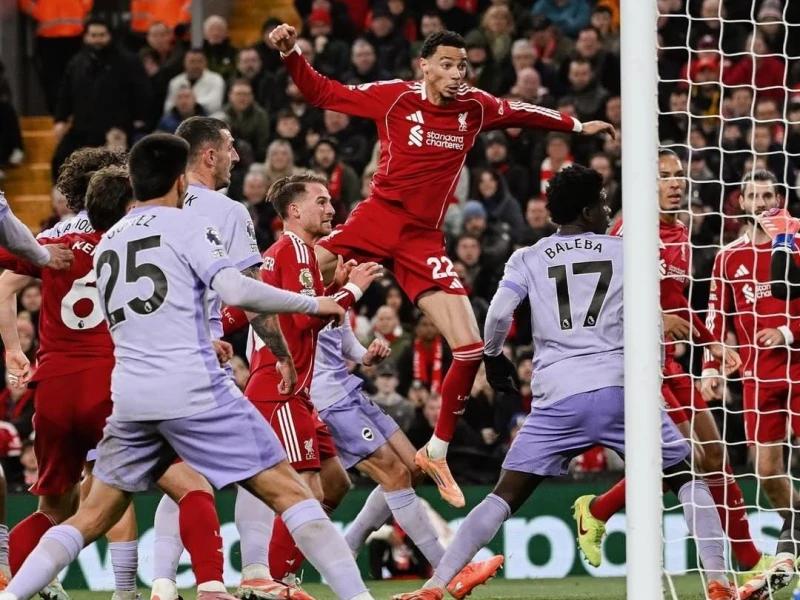 Liga Inggris: Liverpool Hajar Brighton 2-0 Berkat Dua Gol Kilat Ekitike