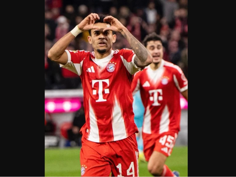 Bayern Muenchen Menggila, Hancurkan Hoffenheim 5-1, Luis Diaz Cetak Hattrick