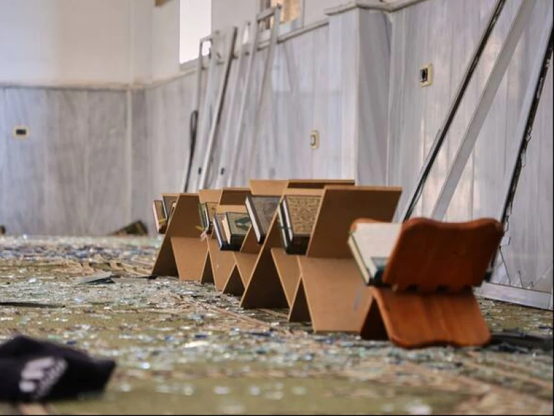 Masjid di Homs Suriah Dibom, 8 Orang Tewas, Ratusan Warga Berduka, Siapa Pelakunya?