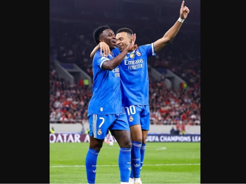 Mbappe Ngamuk, Borong 4 Gol untuk Kemenangan Madrid pada Matchday Kelima Liga Champions