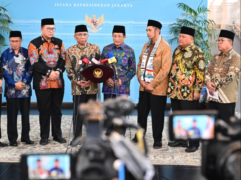 Prabowo dan Ormas Islam di Istana Bahas Pengembangan LPDU untuk Penguatan Ekonomi Umat