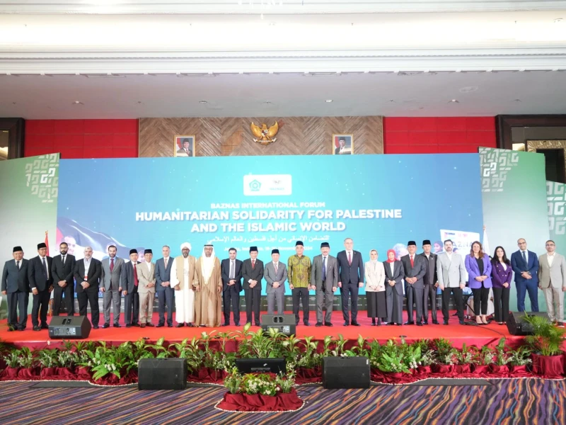 Di Baznas International Forum, Menag Nasaruddin Serukan Perjuangan Kolektif Bela Hak Palestina