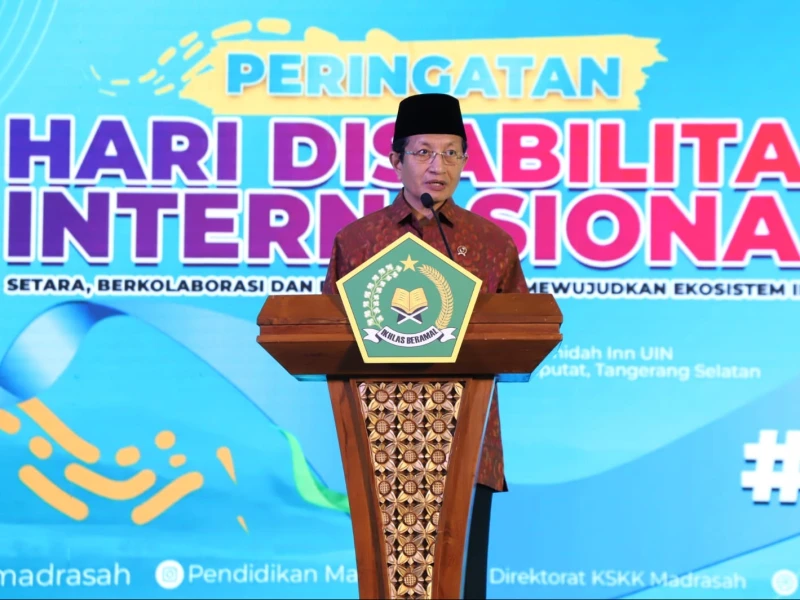 Kemenag Perkuat Komitmen Inklusi: Bangun Madrasah Ramah Disabilitas dan Resmikan ULD di Se-Indonesia