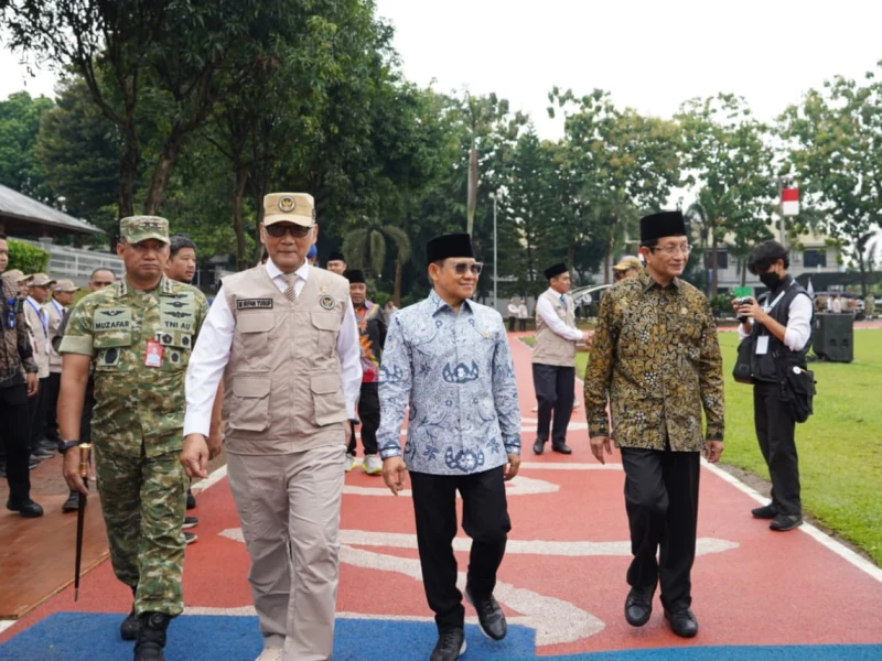 Hadiri Pengukuhan PPIH 2026, Menag: Semoga Pelaksanaan Haji Tahun Ini Sukses dan Lancar