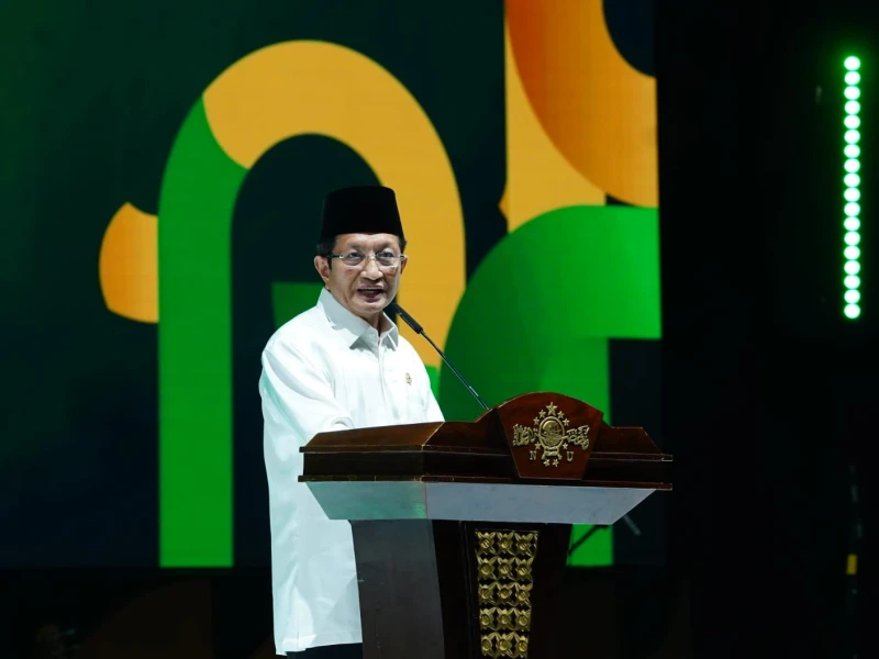 Harlah ke-100 NU, Menag Nasaruddin: Jangan Menyamakan yang Berbeda, Membedakan yang Sama