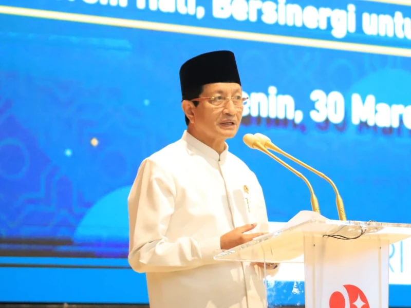 Menag Nasaruddin Sebut Silaturahmi Tak Hanya Antarmanusia Saja, Tapi Juga Alam Semesta