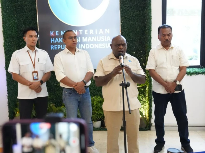 Menteri HAM Natalius Pigai Tolak Tegas JK Dipolisikan: Tidak Ada Manfaatnya!