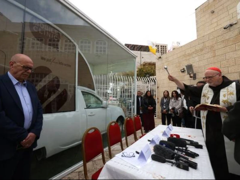 Mobil Paus Fransiskus Disulap Menjadi Klinik Keliling, Jadi Penyelamat untuk Anak-Anak Gaza