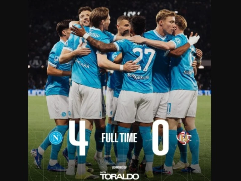 Napoli Hancurkan Cremonese Tanpa Ampun 4-0, Asa Juara Serie A Kian Membara