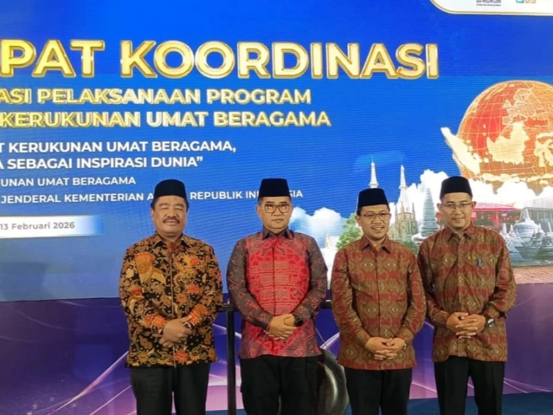 Rakor PKUB, Rumah Ibadah Didorong Tak Hanya Jadi Pusat Ibadah, tapi Juga Ekonomi Sosial