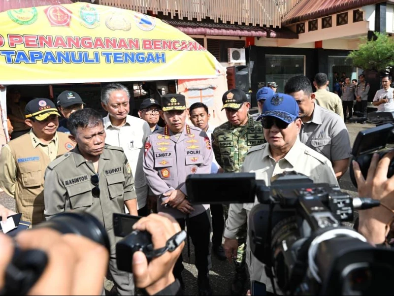 Cek Langsung Kondisi Bencana di Sumatera, Prabowo Pastikan Penanganan Cepat untuk Warga Terdampak