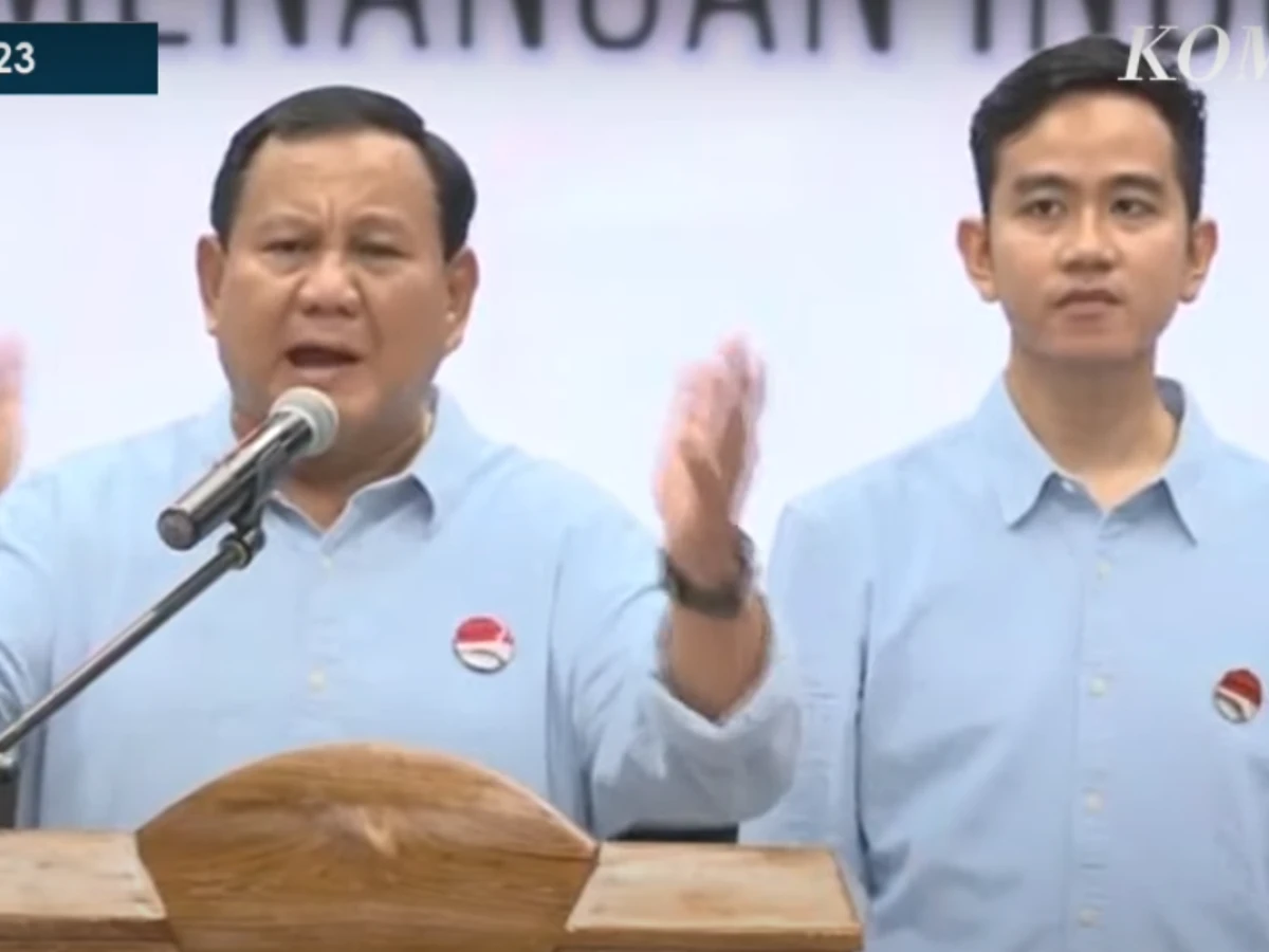 Sapa Ratusan Ribu Pendukung di Senayan, Prabowo Bicara Kemiskinan dan Kelaparan