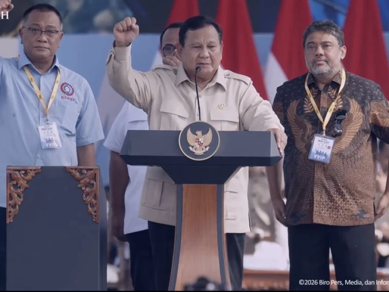 Peringatan May Day 2026: Presiden Prabowo Bersumpah Perjuangkan Kesejahteraan Buruh