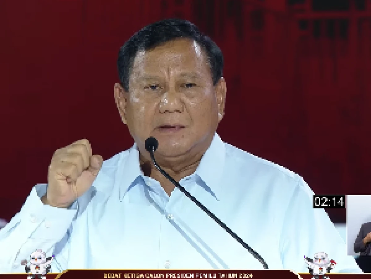 Anis Bicara Utang Luar Negeri Di Bawah 30%, Prabowo: Pak Anies Perlu Belajar Ekonomi Lagi