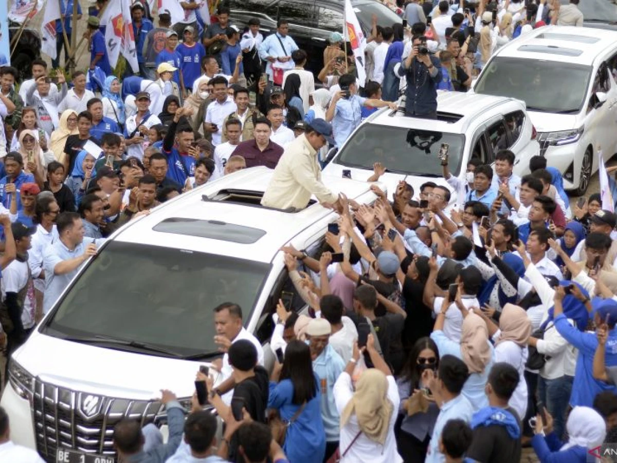 Prabowo Hadiri Deklarasi Relawan Nelayan di Jakarta, Gibran di BSD
