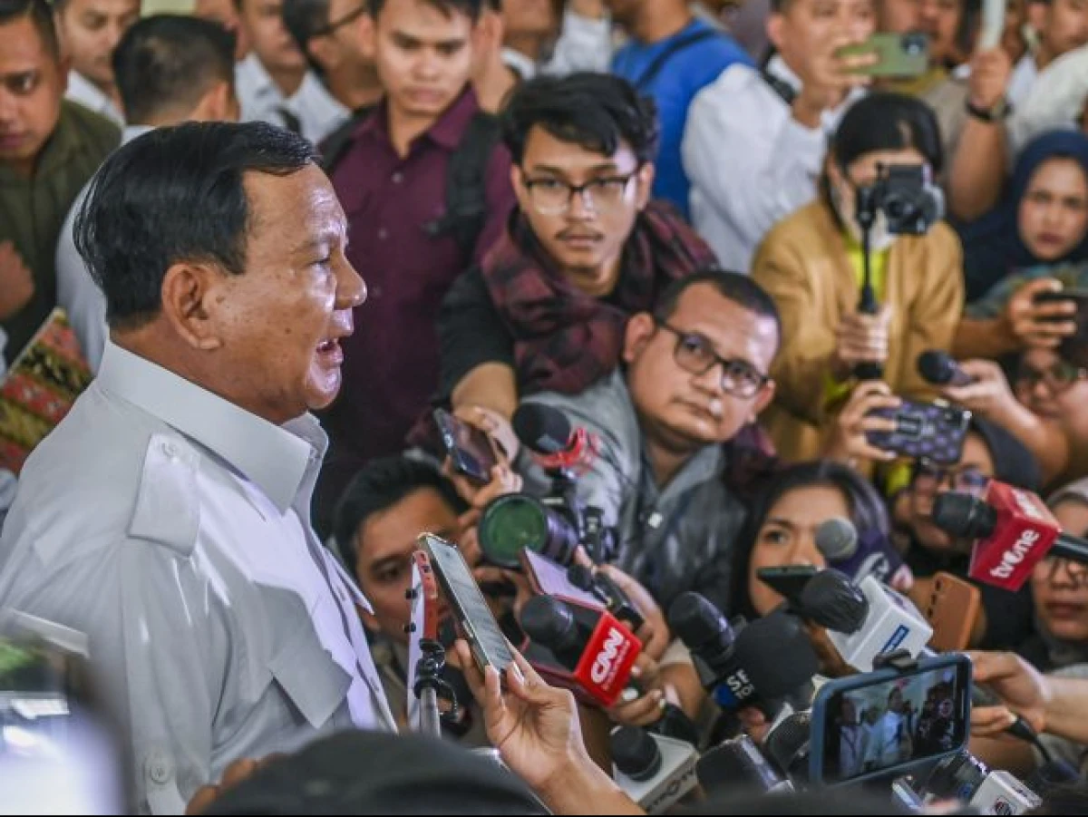 Diawali Sapa Relawan di GBK, Prabowo-Gibran Daftar ke KPU Pukul 10.00