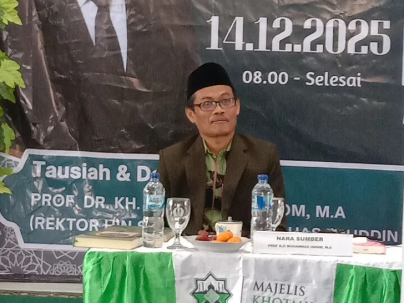 Prof Ishom Sebut Ilmu Paling Utama Adalah yang Mendekatkan Manusia kepada Tuhan