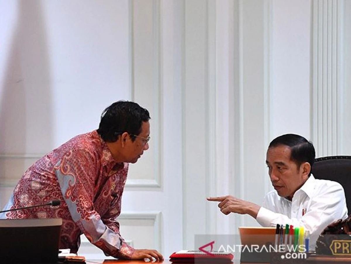 Permohonan Cuti Menko Polhukam Mahfud MD Disetuji Jokowi
