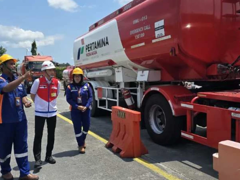 Patra Logistik Tinjau Kesiapan Distribusi BBM Jelang Idulfitri di FT Rewulu