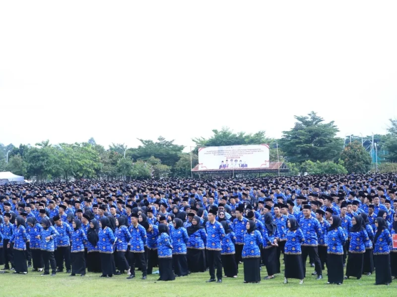 Pecahkan Rekor! Pemkab Bogor Lantik 9.687 PPPK Paruh Waktu, Terbesar di Indonesia