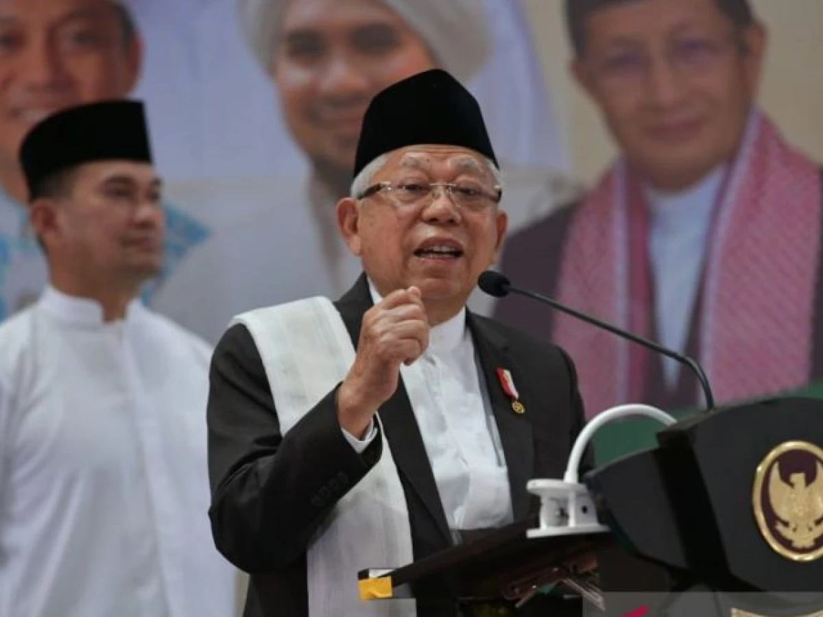 Wapres Ma'ruf Amin Sebut Kiai Wahab Ahli Penggerak Perubahan dan Solusi Kebangsaan