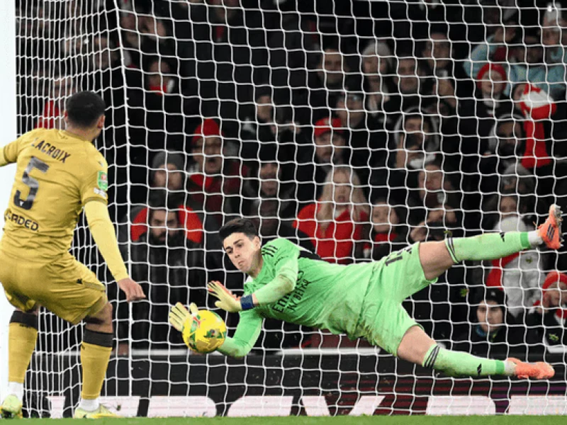 Arsenal Singkirkan Palace lewat Adu Penalti Dramatis, Tantang Chelsea di Semifinal Piala Liga Inggris