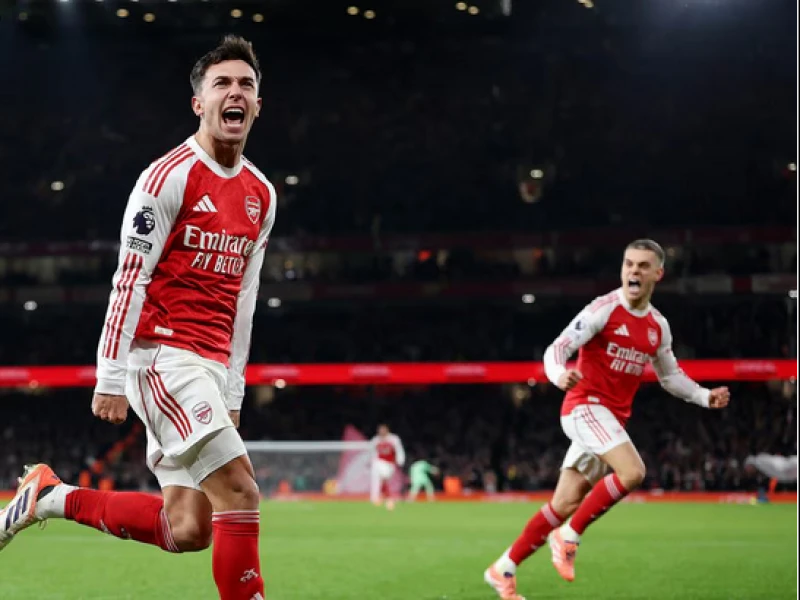 Arsenal Tutup Tahun 2025 di Puncak Klasemen Liga Inggris usai Hancurkan Aston Villa 4-1