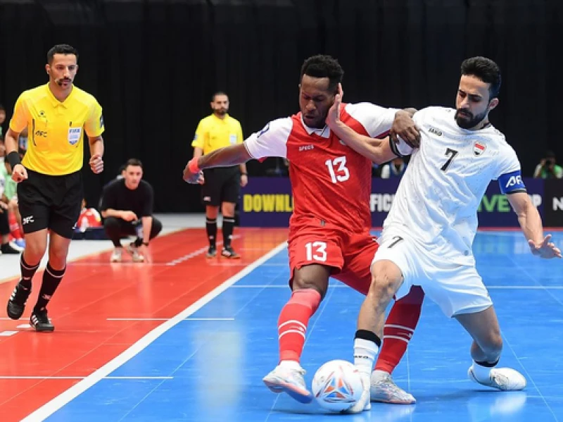Final Piala Asia Futsal 2026: Indonesia Unggul 3-2 atas Iran di Babak I
