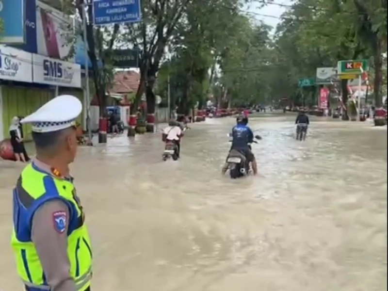 Banjir Parah Terjang Grobogan usai Hujan Deras Semalaman