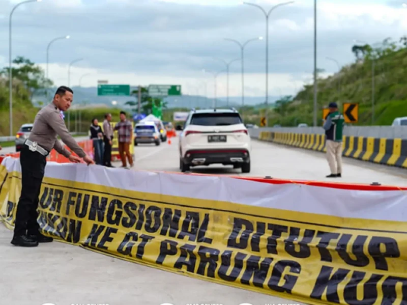 Tol Bocimi Seksi 3 Dipadati Kendaraan, Tempat Wisata Sukabumi Jadi Magnet