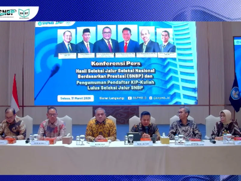 Hasil SNBP 2026: 178.981 Peserta Lolos, 627.261 Pendaftar Gagal